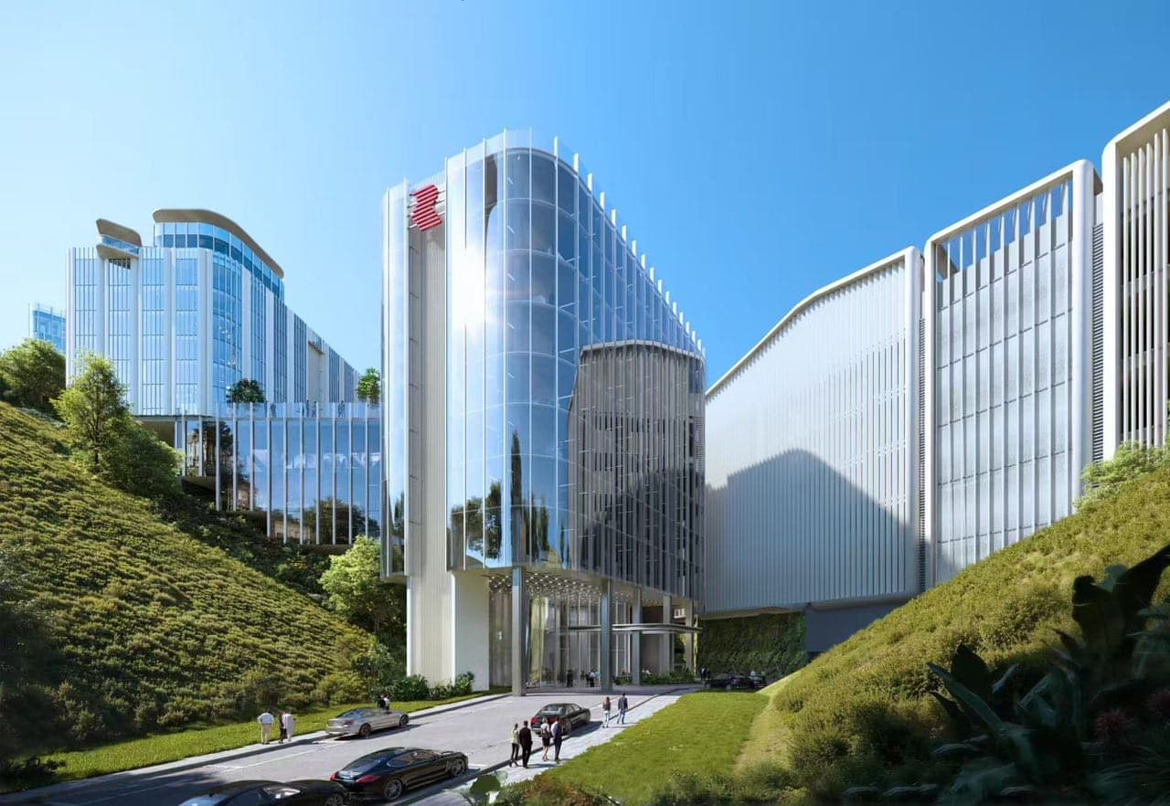 沙岭数据园建筑效果图